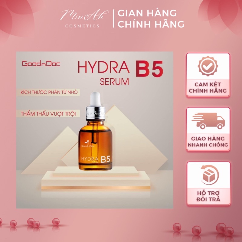 [CHÍNH HÃNG] Serum GoodnDoc Hydra B5