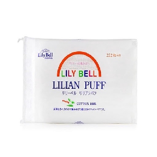 Bông tẩy trang Lily Bell 222 miếng