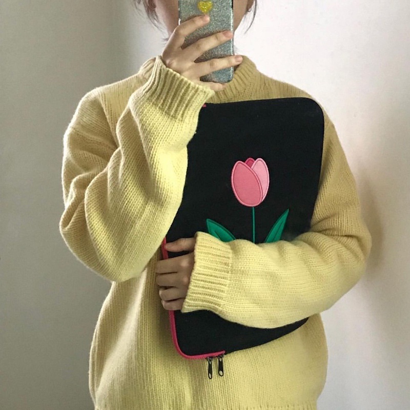 Túi Đựng laptop 13 inch Phong Cách Hàn Quốc Thời Trang Cho Nữ