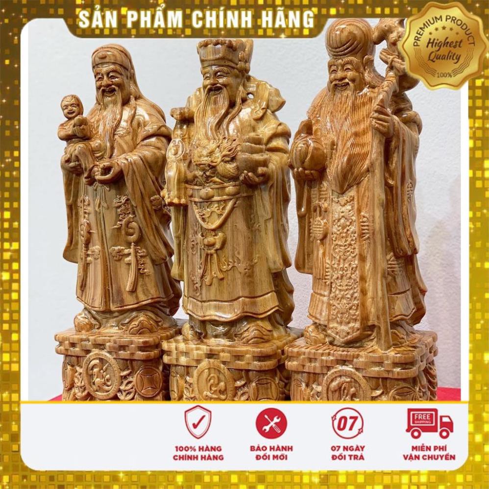 giá xưởng Tượng tam đa gỗ huyết long (máu rồng),phúc lộc thọ tượng phong thủy cao 30cm - 40cm