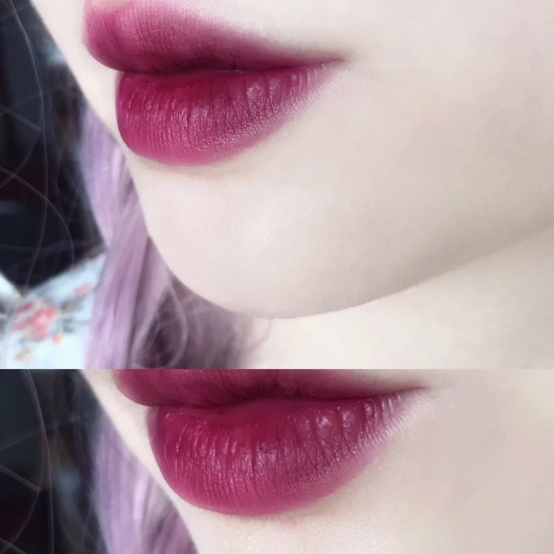 Son Môi Lì Trang Điểm Phong Cách Gothic Anh Em Gothic Màu Đỏ Đậm Socola Màu Nâu Lì Ins Siêu Nóng Bỏng