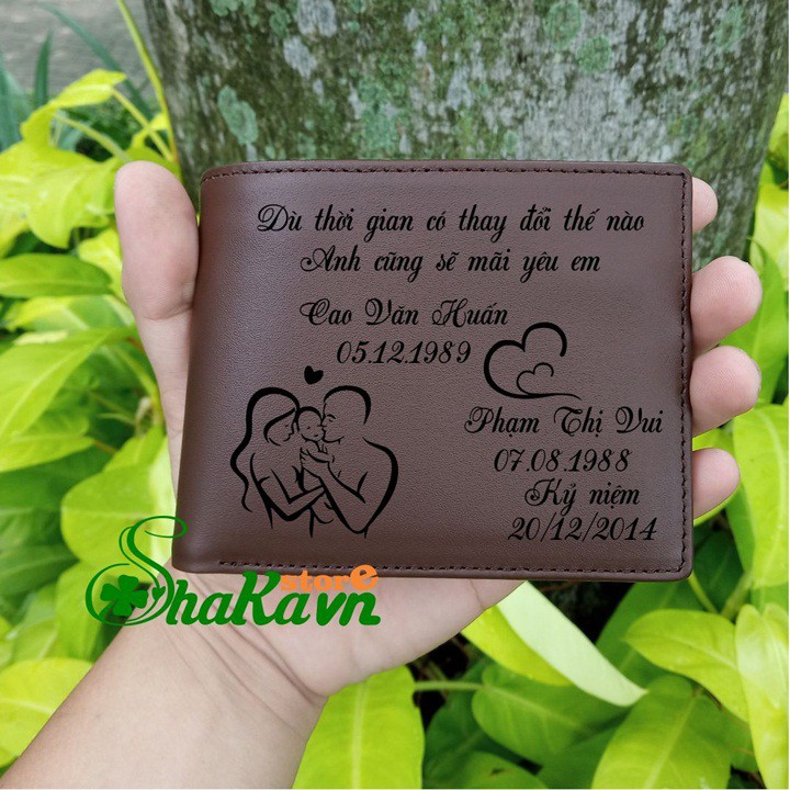 BÓP DA KHẮC TÊN THEO YÊU CẦU