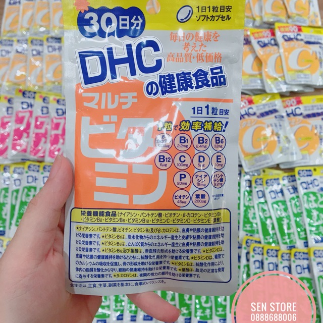 (HÀNG CHÍNH HÃNG) VIÊN BỔ SUNG ĐA VITAMIN MULTI DHC | BigBuy360 - bigbuy360.vn