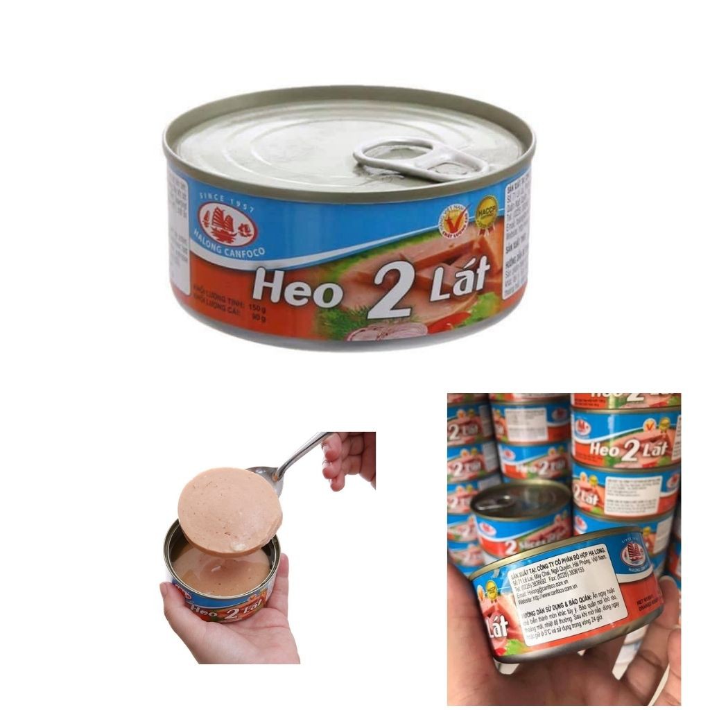 Heo 2 lát hộp nổi tiếng lâu năm Bao ngon hộp 150gr | BigBuy360 - bigbuy360.vn