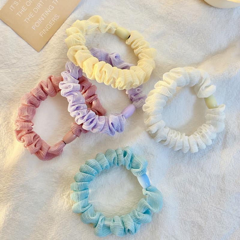 Thun Buộc Tóc Co Dãn Kiểu Pháp