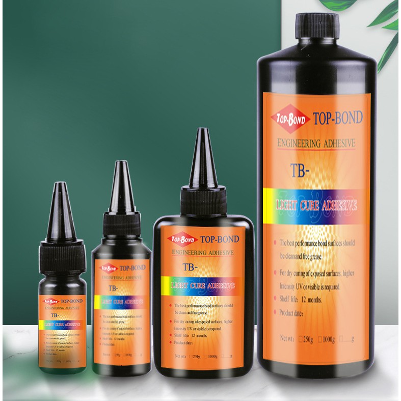 Keo UV RESIN TOPBOND Trong Suốt Loại Cứng 1Kg