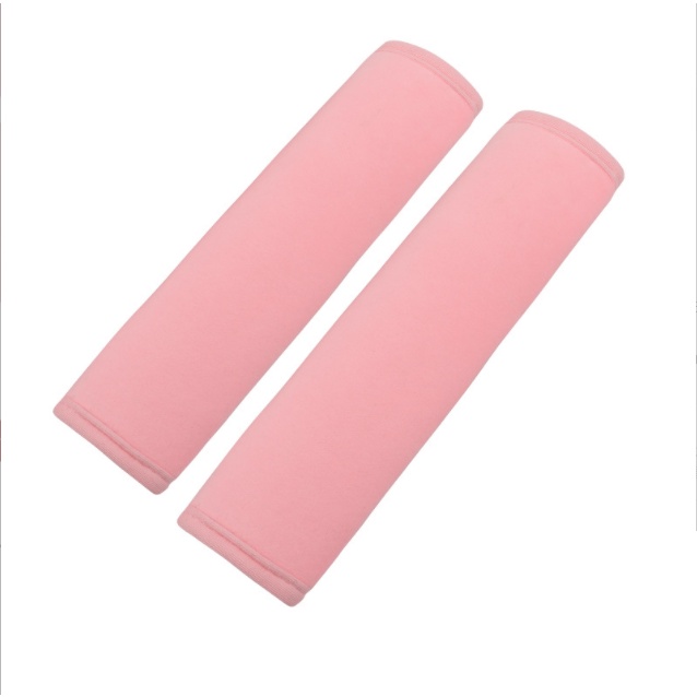 1 Cặp Đệm Bọc Dây Đai An Toàn Bằng Lông Nhung Mềm Mại Trên Xe Hơi