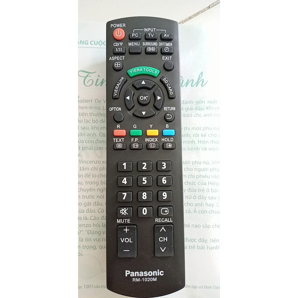 REMOTE ĐIỀU KHIỂN TIVI PANASONIC RM-1020M