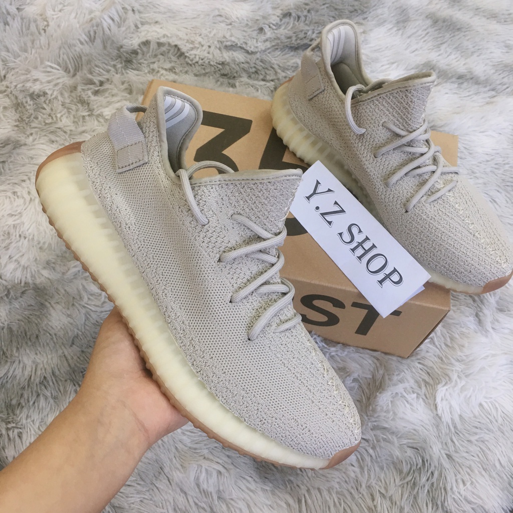 Giày Sneaker 🚚FREESHIP🚚 Giày Thể Thao YZ350 Xám Sesame Nam Nữ