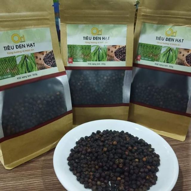 Hạt tiêu đen daklak chiếc lẻ 100g