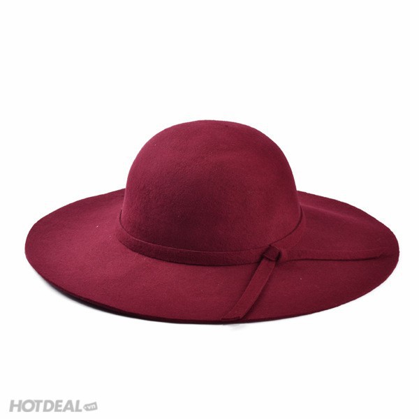 Nón đi biển mũ fedora rộng vành, nón nỉ rộng vành giá sỉ