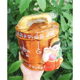 🎀 Thùng Tiền Gỗ Mẹ Thái Lan 🎀
