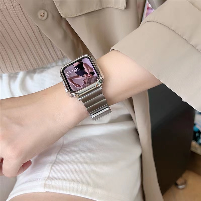 Ốp Silicone Mềm Màu Kẹo Cho Đồng Hồ Thông Minh Apple Watch Series ultra 8 7 SE 6 5 4 3 i-Watch 49mm 45MM 41MM 45MM 41MM