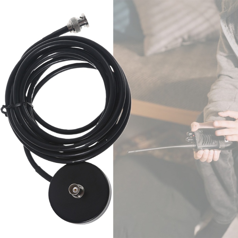 Đế Nam Châm Nối BNC Male Cho Ăng Ten Cầm Tay Hai Chiều