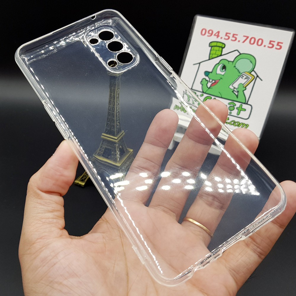 [Loại Tốt-Ảnh Thật] Ốp lưng OPPO Reno4 Silicon Dẻo Trong Suốt