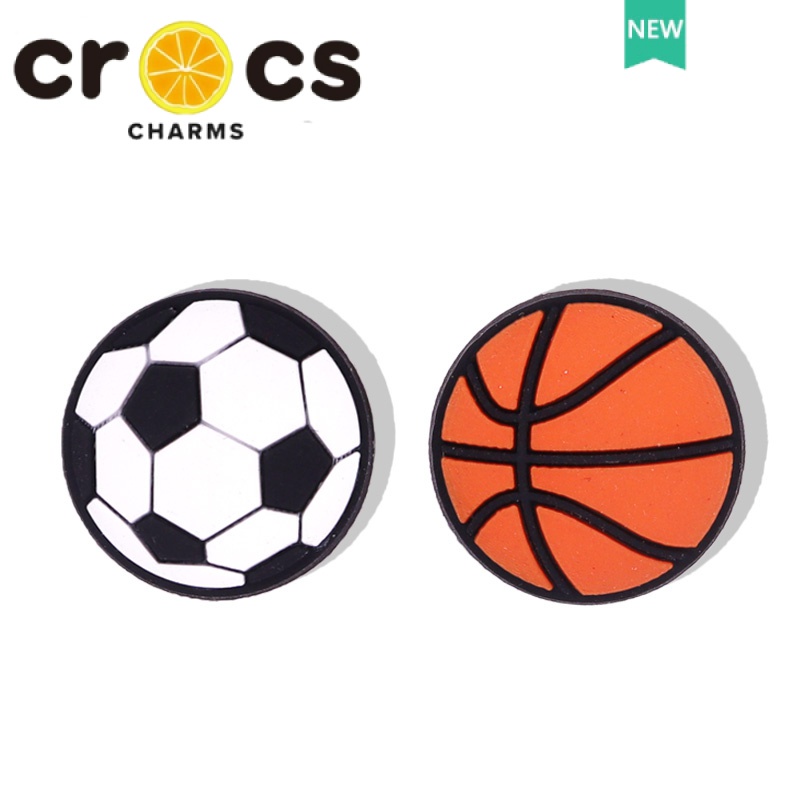 Crocs Phụ Kiện Trang Trí Giày Bóng Đá / Bóng Rổ / Bóng Đá Hình Hoa Xinh Xắn DIY