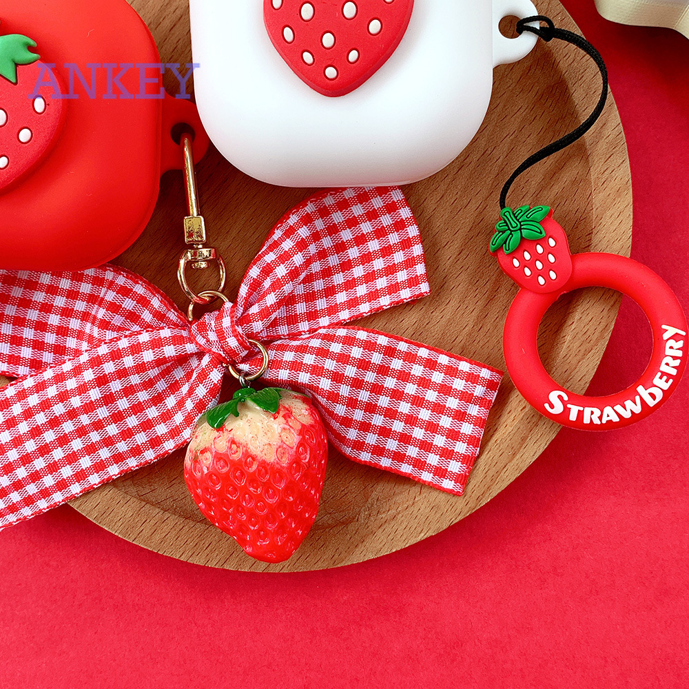 Case for Samsung Galaxy Buds Live / Buds Pro / Buds2 Vỏ bọc bảo vệ hộp sạc tai nghe không dây có vòng móc khóa