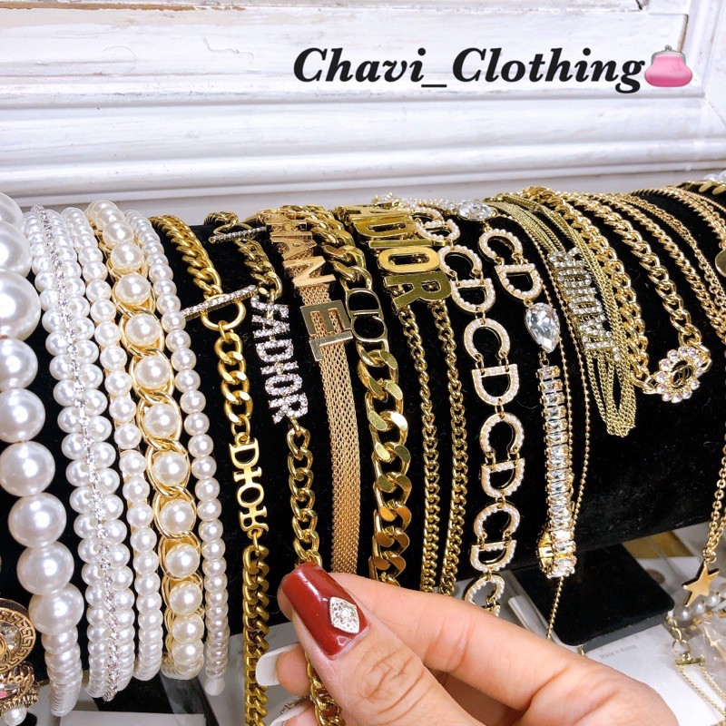 Vòng cổ dây chuyền nữ hot hít các mẫu sang chảnh Shop Chavi