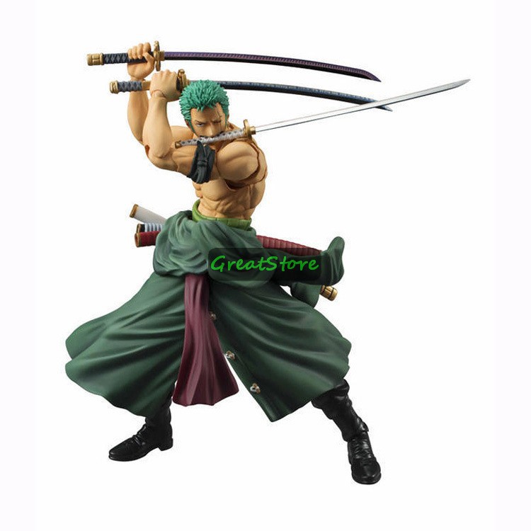 ( CHẤT, HÀNG CÓ SẴN ) MÔ HÌNH NHÂN VẬT ONE PIECE FIGMA ZORO MẪU 1