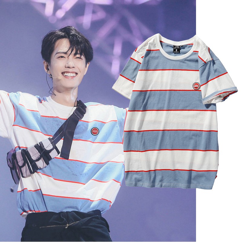 [Có sẵn] Áo phông kẻ cheap mm Tiêu Chiến | BigBuy360 - bigbuy360.vn