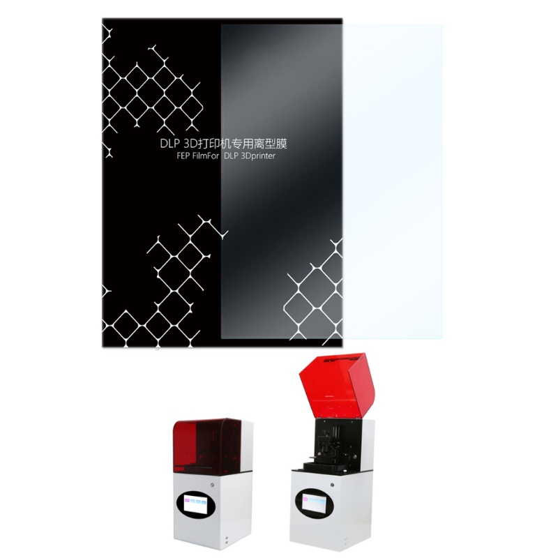 Set 5 phim dán nhả sáng 0.1mm 5.5in LCD FEP cho máy in 3D DLP
