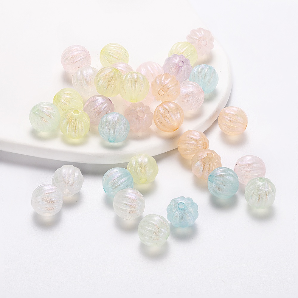 Bộ 20 hạt xỏ vòng tay ST.KUNKKA hình bí ngô xinh xắn ngộ nghĩnh