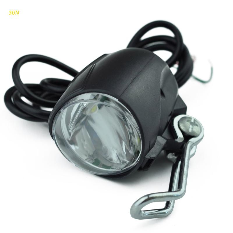 SUN Classic Streamlined Electric Scooter Headlight High Bright LED Bikes Head Light Cycling Lighting Equipment Night Riding Accessories