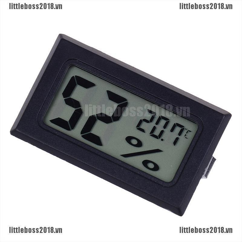 Thiết bị đo độ ẩm và nhiệt độ không khí kỹ thuật số màn hình LCD