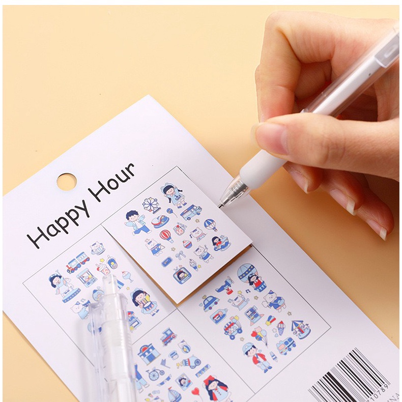 Dao cắt sticker/ rọc giấy dạng bút bi siêu tiện dụng (14cm)