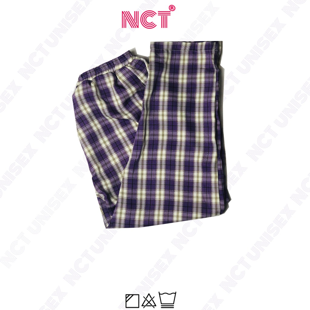 QUẦN CARO 7 MÀU - Quần Dài Caro - Quần Ống Rộng - Quần Dài Mặc Dáng Đẹp - NCT Unisex