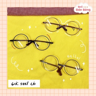 | outfit doll | kính gọng kim loại cho doll 20cm