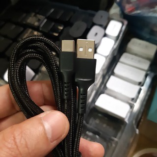 Cáp Dù TYPE C Chống Đứt Dài 2m Sạc Nhanh