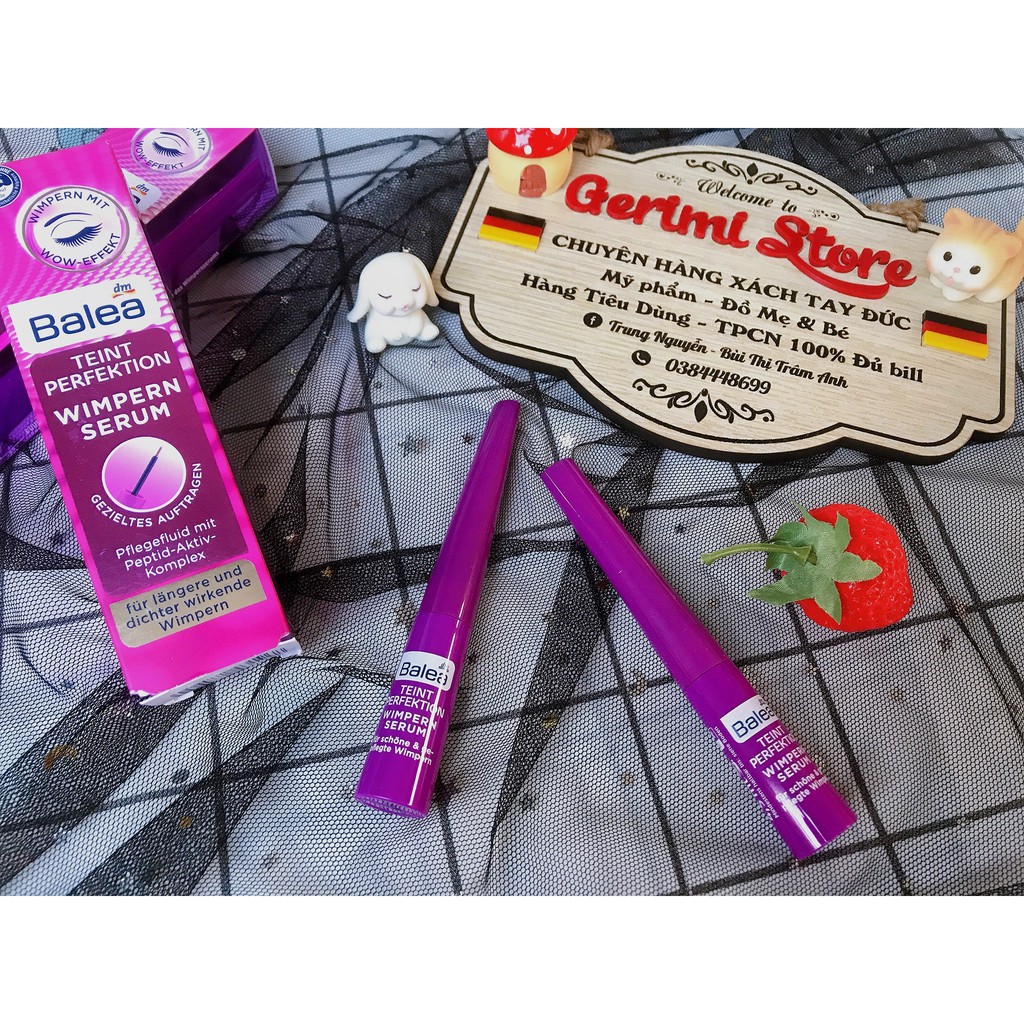 [Mã NGUYVIP66 hoàn 8% xu đơn 500K] Serum Dưỡng Mi Balea Đức - Mi dài,dày cong vút