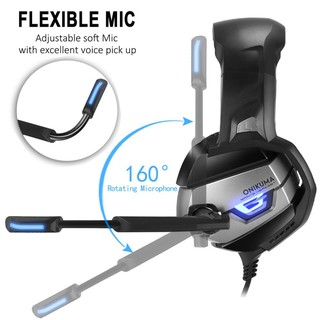 Combo Tai nghe chụp tai gaming ONIKUMA K5 chuyên game có mic đẳng cấp dành cho game thủ