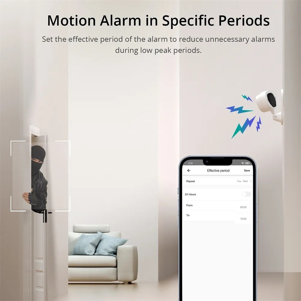 Sonoff Cam Camera Thông Minh Wifi Mỏng An Toàn Báo Động Chuyển Động Hd 1080P Kết Nối Cảnh Ràng Buộc Hd Với Alexa KKDURANT