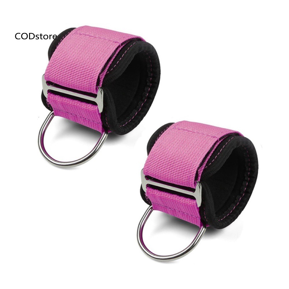 ❀Túi Đựng Đồ Dùng Cao Cấp Tiện Dụng❀Set 2 Dây Đeo Mắt Cá Chân Chữ D Có Thể Điều Chỉnh Cho Máy Tập Gym Tại Nhà