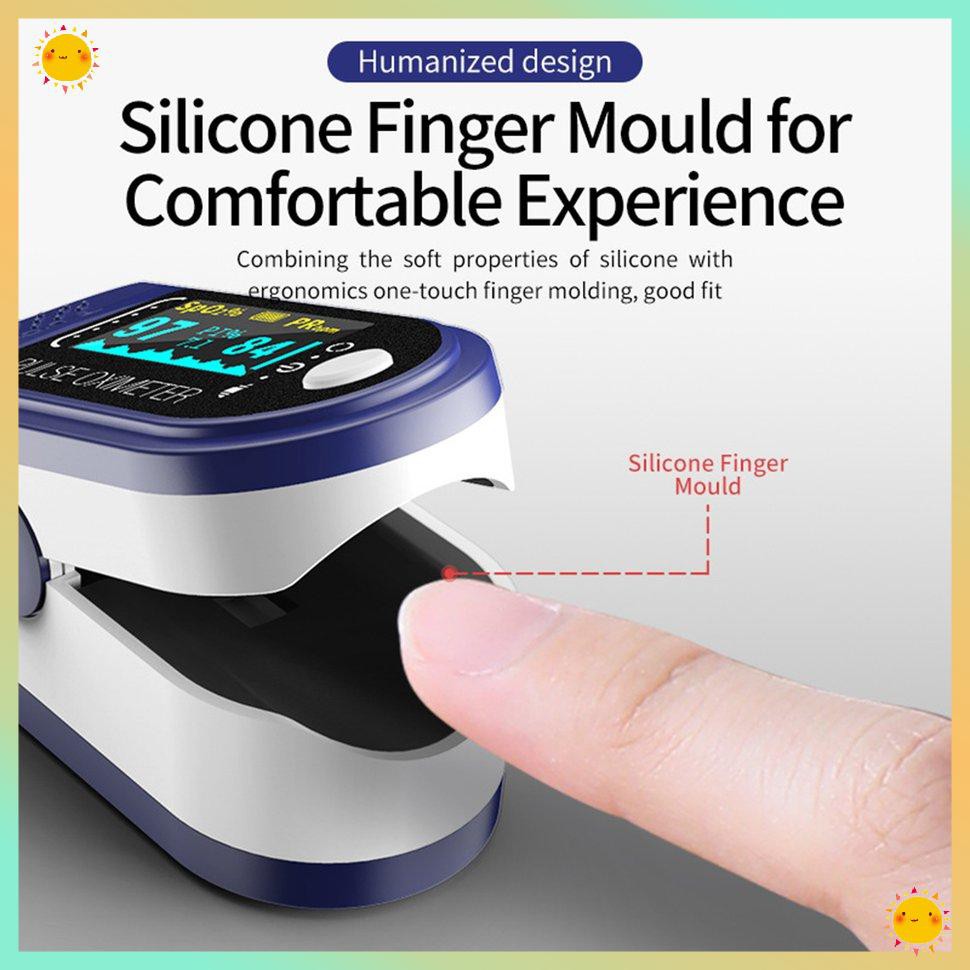 Máy Đo Nhịp Tim Oxy Trong Máu Màn Hình Màu Sắc Tft