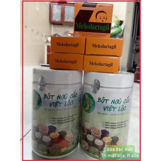 Combo lợi sữa🧡FREESHIP🧡Lợi Sữa-2 hộp ngũ cốc và 5 hộp tảo
