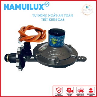 Van gas namilux van ga na-337s-vn tự động ngắt khi tuột dây gas(van ga màu đen tặng kèm dây dẫn ga + 2 cổ nhuê inox🥰