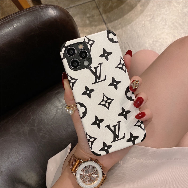 ! Louis Vuitton! Ốp Điện Thoại TPU Sang Trọng Cho IPhone 12 / 12Pro 12 11 Pro Max IPhone 7 / 8 Pro X XR XS