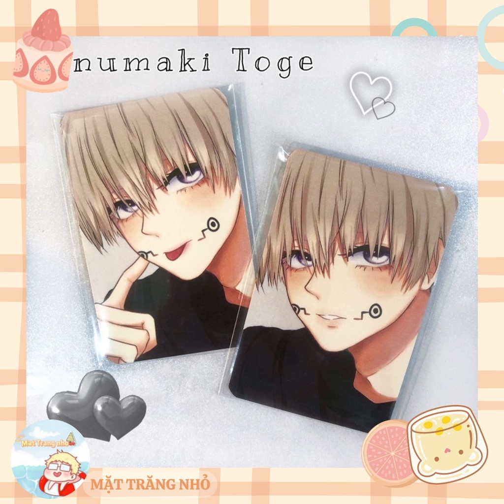 Thẻ bo góc Inumaki Toge Jujutsu Kaisen