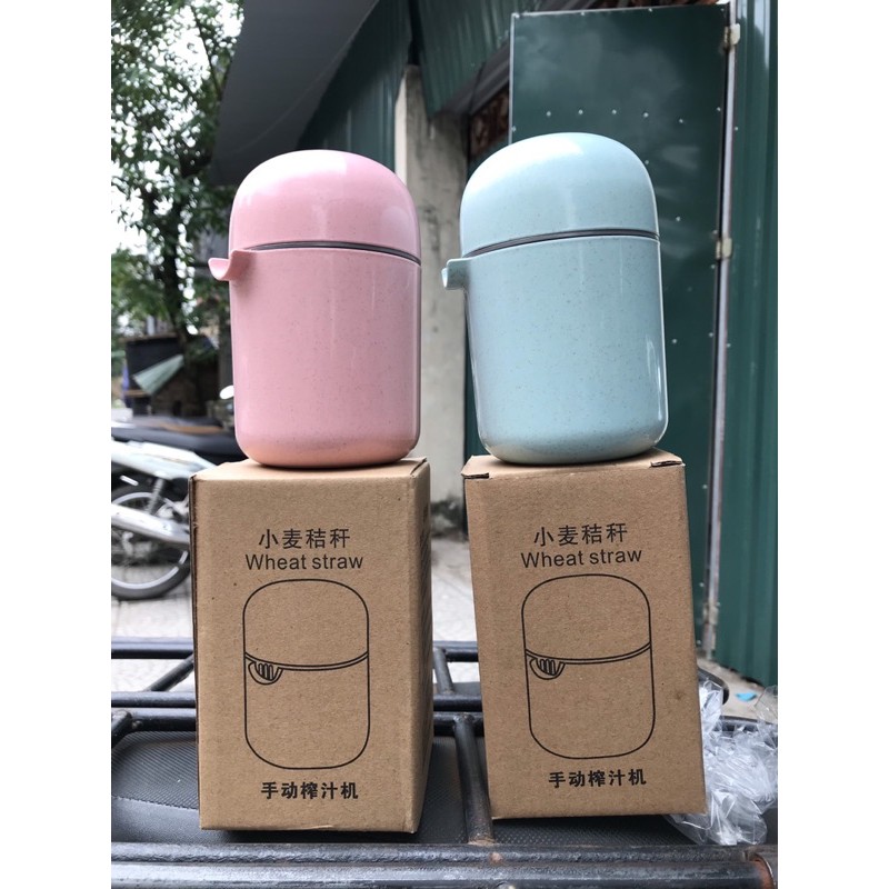 Dụng cụ vắt cam đồ vắt ép nước cam hoa quả trái cây bằng tay nhựa lúa mạch cầm tay