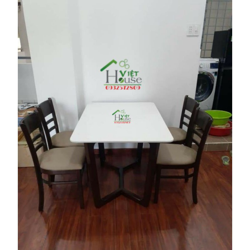 Bộ Bàn ăn mặt đá Concorde 4 ghế giá rẻ (Freeship nt HCM, Dĩ An, Biên Hoà) | BigBuy360 - bigbuy360.vn