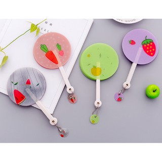 Quạt xòe cầm tay Cute Fruit