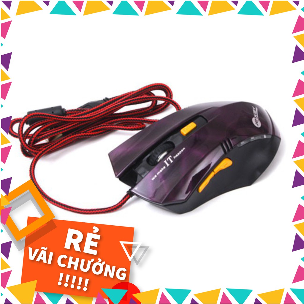 Chuột Máy Tính Có Dây Kết Nối USB JEWAY JW-6023 tặng tấm lót chuột màu ngẫu nhiên