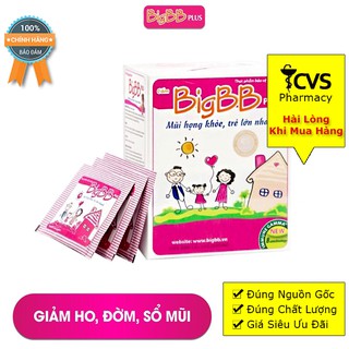 BigBB Plus Hồng - Giảm Nhanh Triệu Chứng Viêm Mũi Họng Big BB Plus