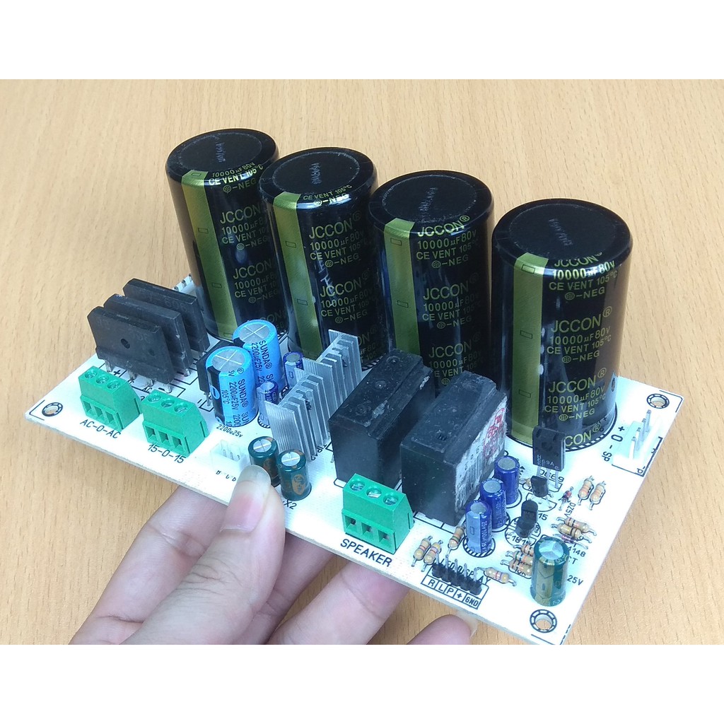 Tụ Amply JCCON 10000uF/80V Với Kích Thước 6 X 3.5 Chất Lượng Cao