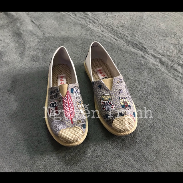 Slip on hoạ tiết đẹp giá sale #100k