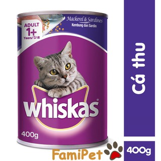 Pate Whiskas Cho Mèo - Lon 400g