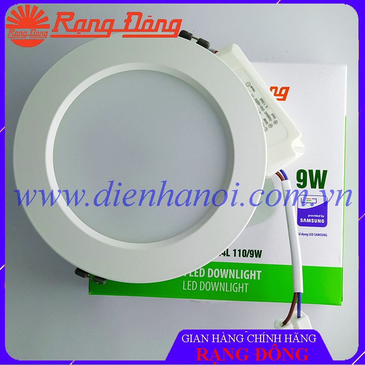 Đèn LED âm trần Rạng Đông 3W, 5W, 7W, 9W ChipLED SAMSUNG